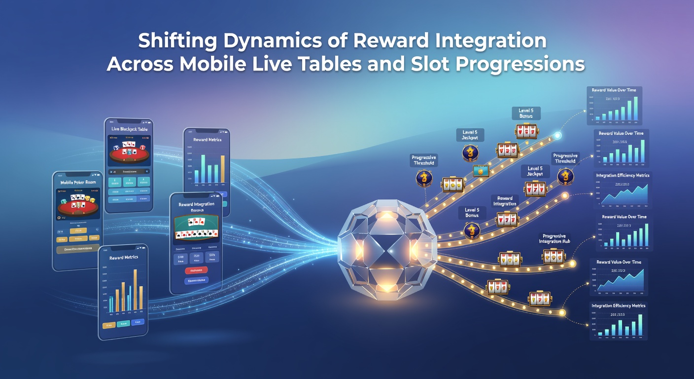 Darstellung der Integration von Belohnungen in mobilen Live-Tischen und Slot-Spielen mit Fokus auf Progressionen und Echtzeit-Systeme