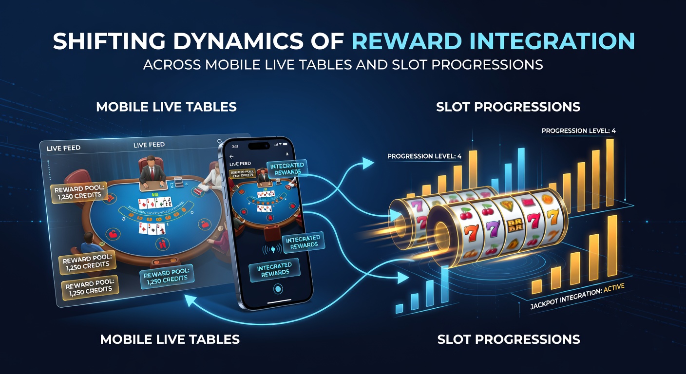 Visualisierung von Slot-Progressionen und Live-Tisch-Belohnungen mit mobilen Schnittstellen und Datenflüssen