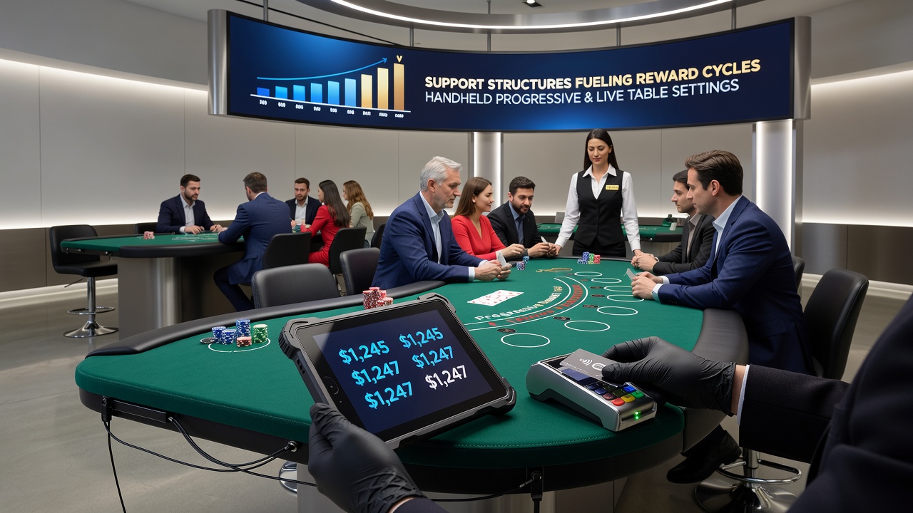 Mobile Live-Tische und progressive Jackpots mit integrierten Support-Funktionen