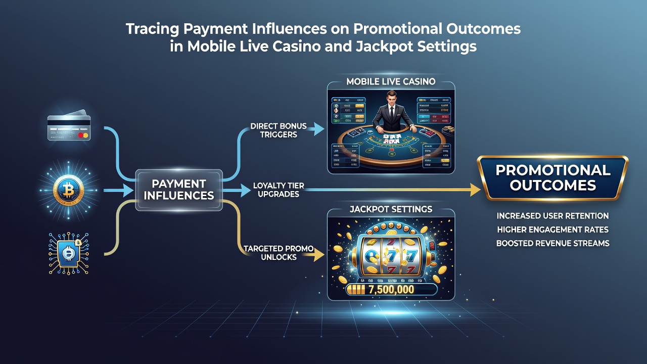 Mobile Live-Casino-Session mit integrierten Zahlungsoptionen und Jackpot-Anzeige